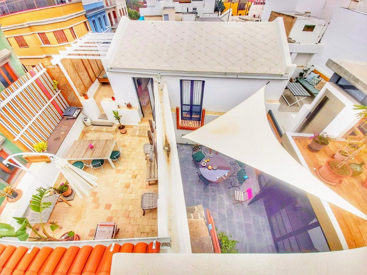 Open Air Historic Penthouse Vegueta Apartment ลาสปัลมาส เด กรานคานาเรีย ภายนอก รูปภาพ
